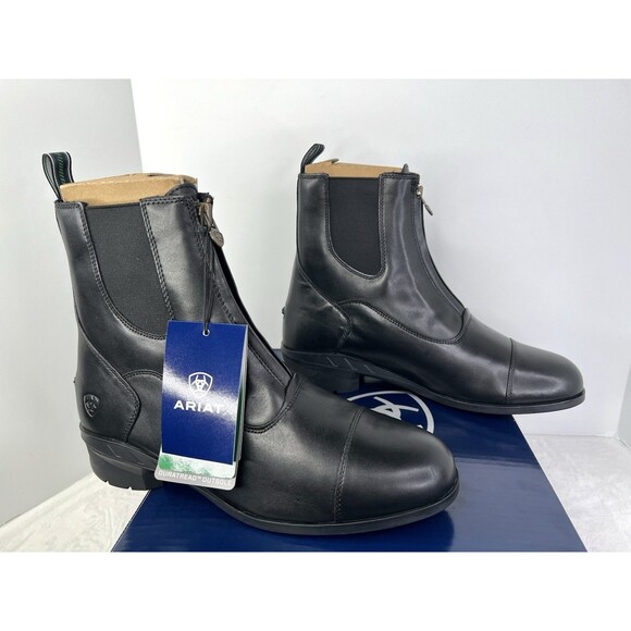 Ariat Heritage IV Zip Paddock Boots Mens 11 EE Wide Black 10020126 Equestrian main image 10